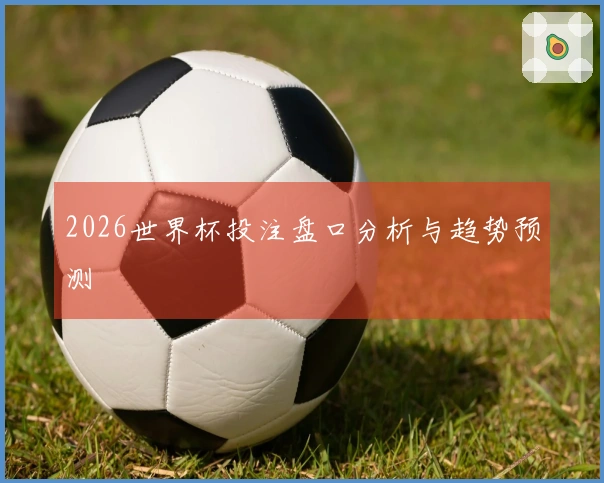 2026世界杯投注盘口分析与趋势预测