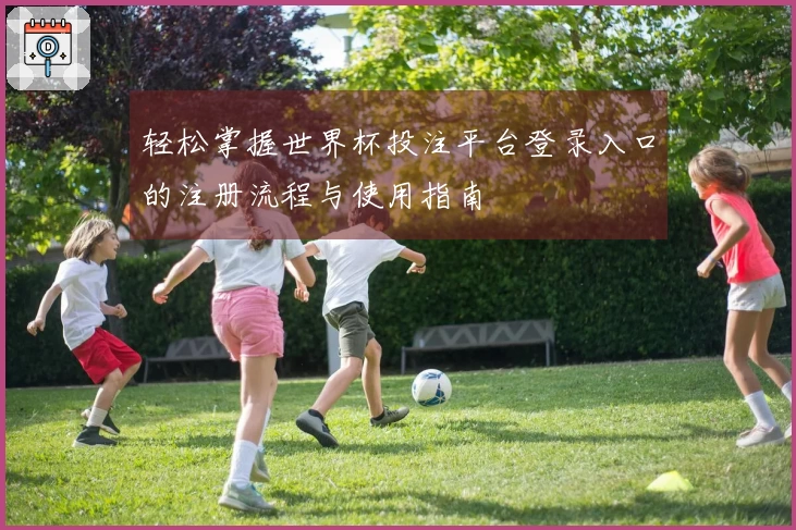 轻松掌握世界杯投注平台登录入口的注册流程与使用指南